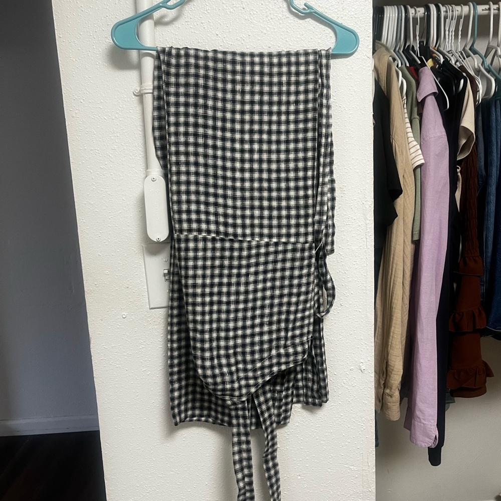 Quince Black and Tan Romper